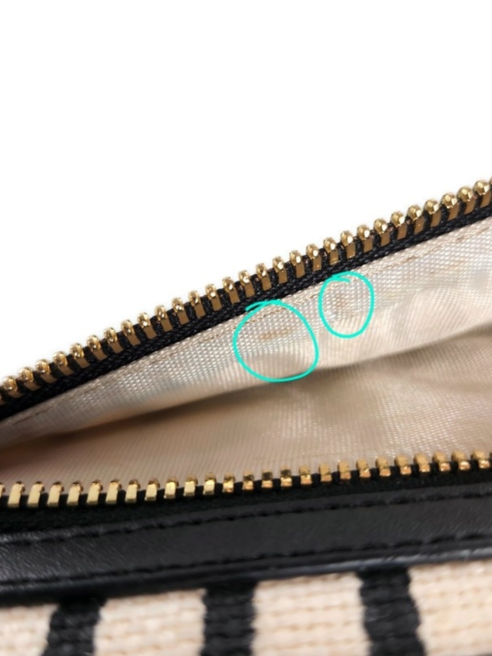 Spartina 449 West RFID Bluff Black & Ivory Woven Linen Leather Bi-Fold Wallet - Picture 13 of 13